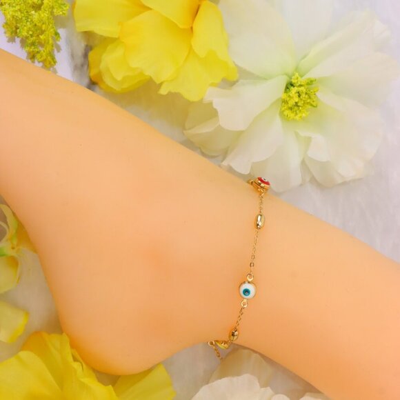 Minimalist Anklet, Sleek & Modern Design, Women’s Fashion, YC110352-A - Picture 2 of 11